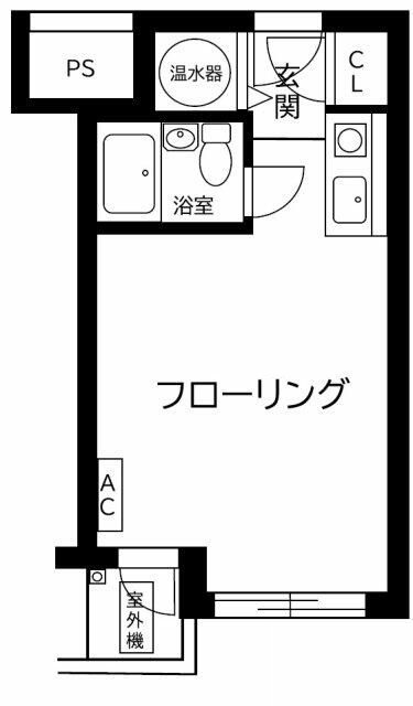 プライム赤坂の間取り|間取りです。
