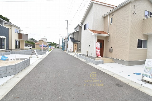 いろどりアイタウン　日立市西成沢町2丁目　23-P1　6の前面道路含む現地写真|現地撮影（2026年8月）