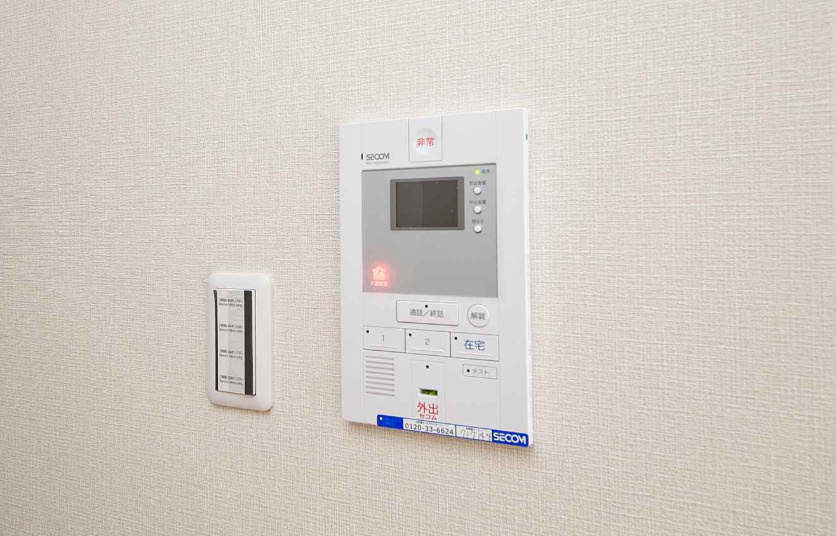 アジュール石津Aのセキュリティ