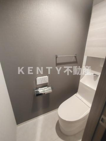 【トイレ】 | セレスティア中央 Ⅱ | ゆったりとした空間のトイレです