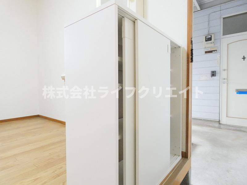 コーポ天野の玄関