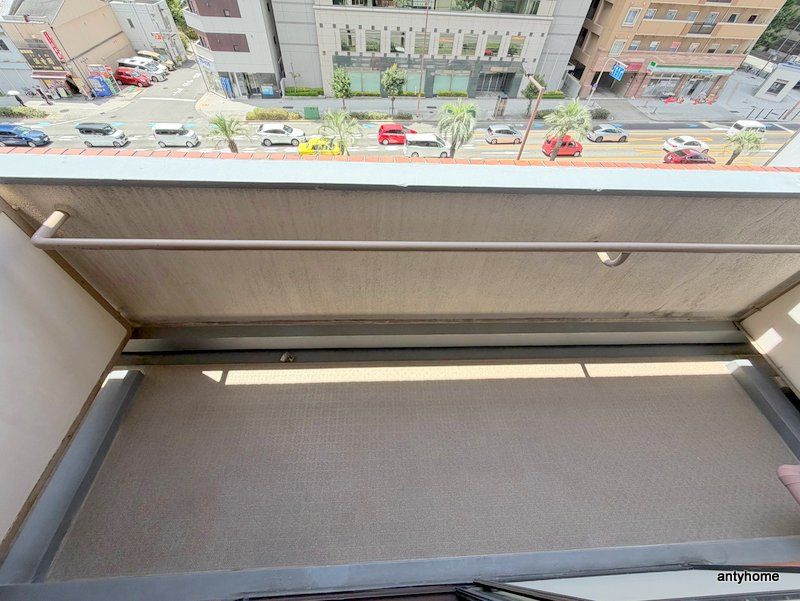 淺沼谷町マンション　仲介手数料無料のバルコニー