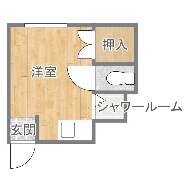 大阪市都島区東野田町５丁目の店舗事務所の間取り