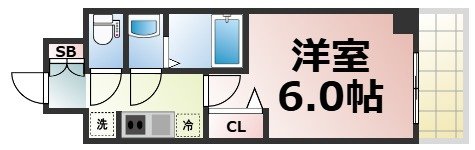 【間取り】 | プレサンス新深江ディレット　仲介手数料無料