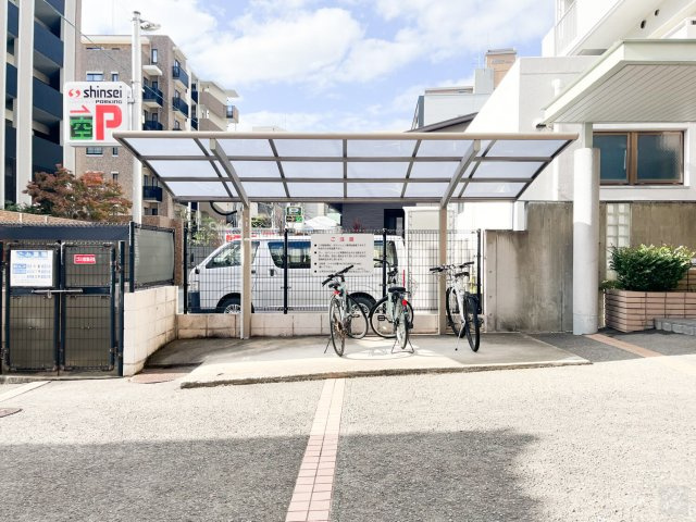 新愛ビルのその他共用部分|駐輪場