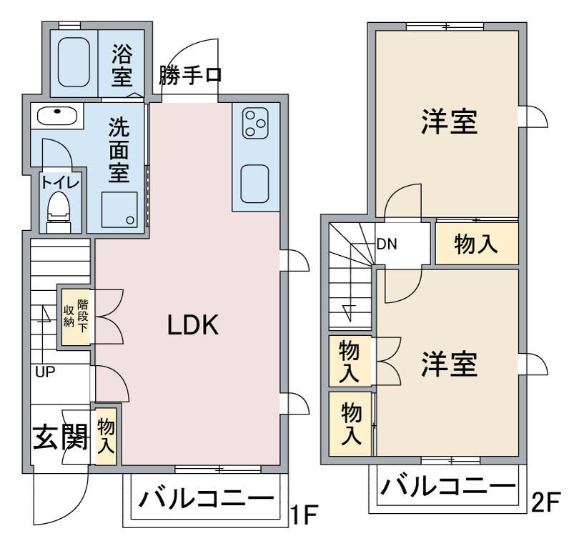 サンサン藤塚の間取り