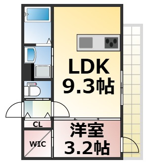 【間取り】 | GrandPaseo north　仲介手数料無料