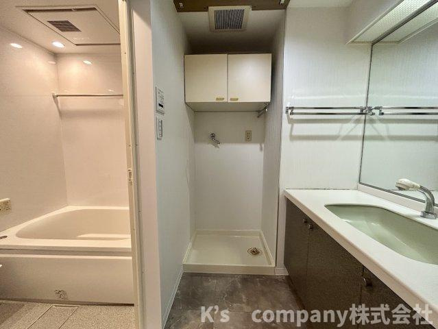 茅ヶ崎市今宿　ファミール茅ヶ崎の独立洗面台|脱衣スペース◇