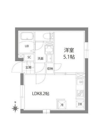 【間取り】 | CASA PIAZZA池袋