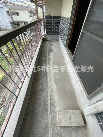 日下町5丁目中古戸建のバルコニー|陽当たり良好で洗濯物が乾きやすいです！