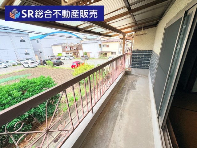日下町5丁目中古戸建のランドリースペース|2Fバルコニーに洗濯機置場もございます！