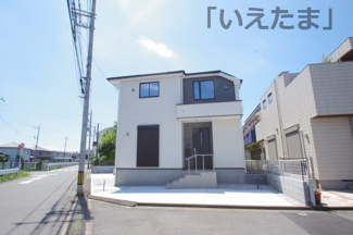 【外観：施工例】 | 【仲介手数料無料！！】多摩市一ノ宮2丁目　新築戸建て（全3棟）2号棟　6799万円