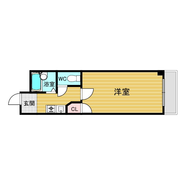 サンコーポウエノの間取り