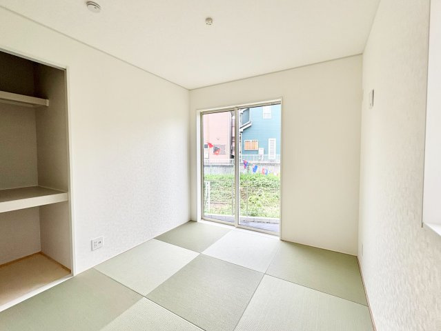 《仲介手数料半額》川越市新宿町第8　全5棟　5号棟の和室|和室4.5帖