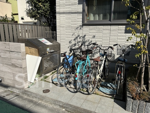 ノースタウン7のその他共用部分|駐輪場です