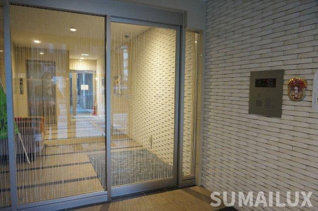 熊本市中央区水前寺１丁目の賃貸マンションのエントランス