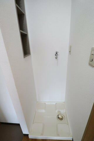 エスペランサ恵比寿の設備|洗濯機置き場です
