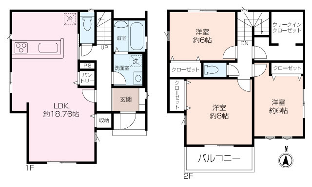 ハイランド2丁目新築戸建ての画像