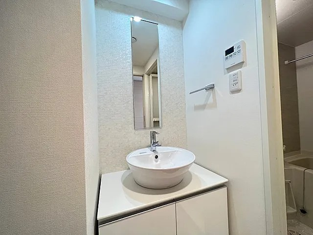 S-RESIDENCE神戸磯上通の洗面所