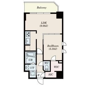 S-RESIDENCE神戸磯上通の間取り