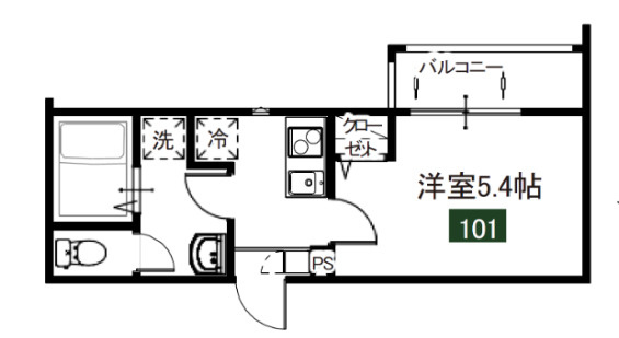 【間取り】 | MELDIA堀之内3丁目