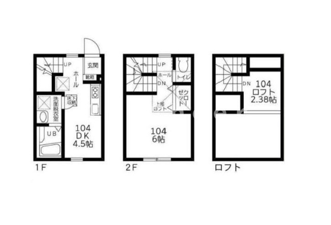 【間取り】 | ルナ三軒茶屋