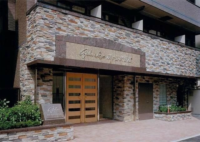ガラ・ステージ市ヶ谷弐番館のエントランス