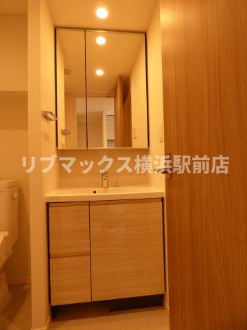 【洗面所】パークアクシス横浜阪東橋