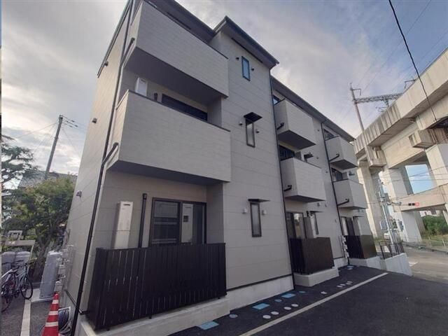 キャピタル三百人町Ａ棟の外観