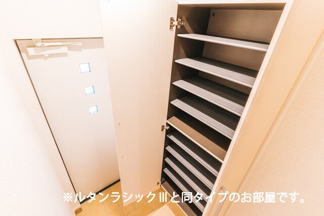 メゾン　サブーリュの収納|大きなものも収納できそうです