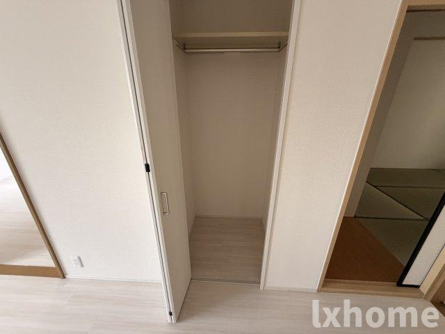 クレアトゥール新堂B棟の収納|たっぷりとした収納スペースです