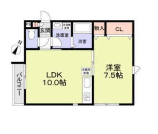 オランジュ MSHの間取り