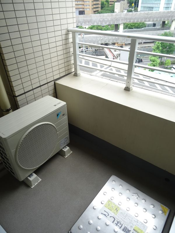 セントラルクリブ六本木Ⅲのバルコニー