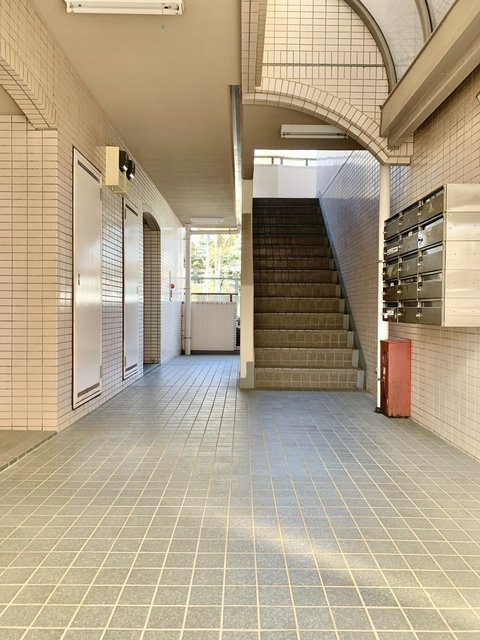 青山コーポＡのエントランス