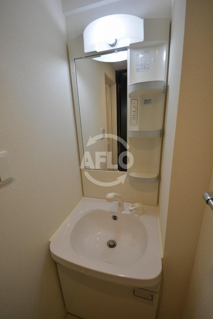 アドバンス上町台Ⅱクレイドルの独立洗面台|アドバンス上町台Ⅱクレイドル　独立洗面化粧台