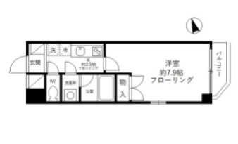 ジャルダンＭ・Ｋ(ジャルダンエムケイ)の間取り