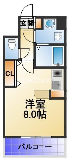 【間取り】 | ラ・ぺジブル