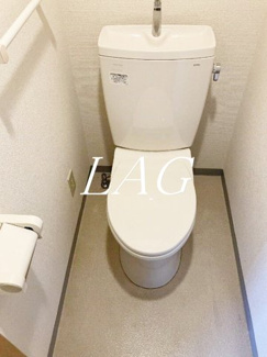【トイレ】 | スカイコート神楽坂第２　 | トイレです。
