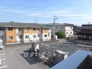 シャン・ド・フルールの展望|募集のお部屋からの眺望です！