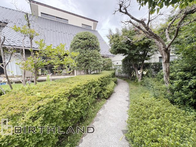 笹谷字中谷地　中古戸建ての庭