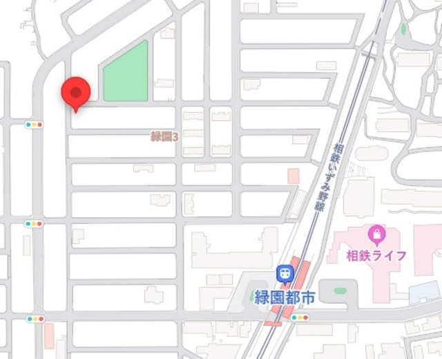 エストレーラ緑園の地図