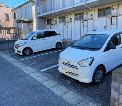 【駐車場】 | レオパレスグリーンハイツB