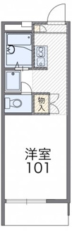 【間取り】 | レオパレスグリーンハイツB | 画像2