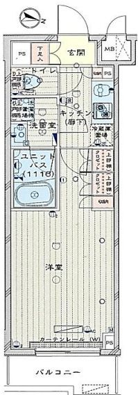 ルーブル下丸子伍番館の間取り