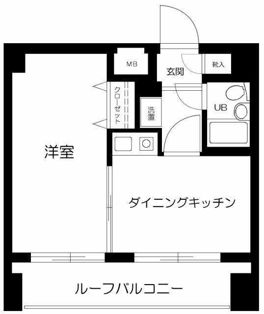グランレーブ巣鴨の間取り