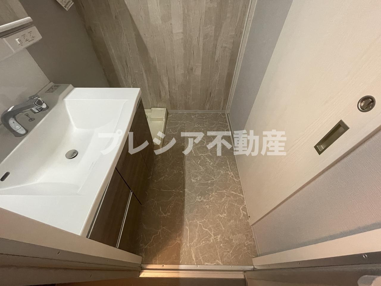 アバンドール甲子園口の洗面所