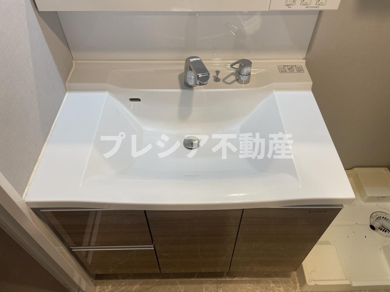 アバンドール甲子園口の洗面所