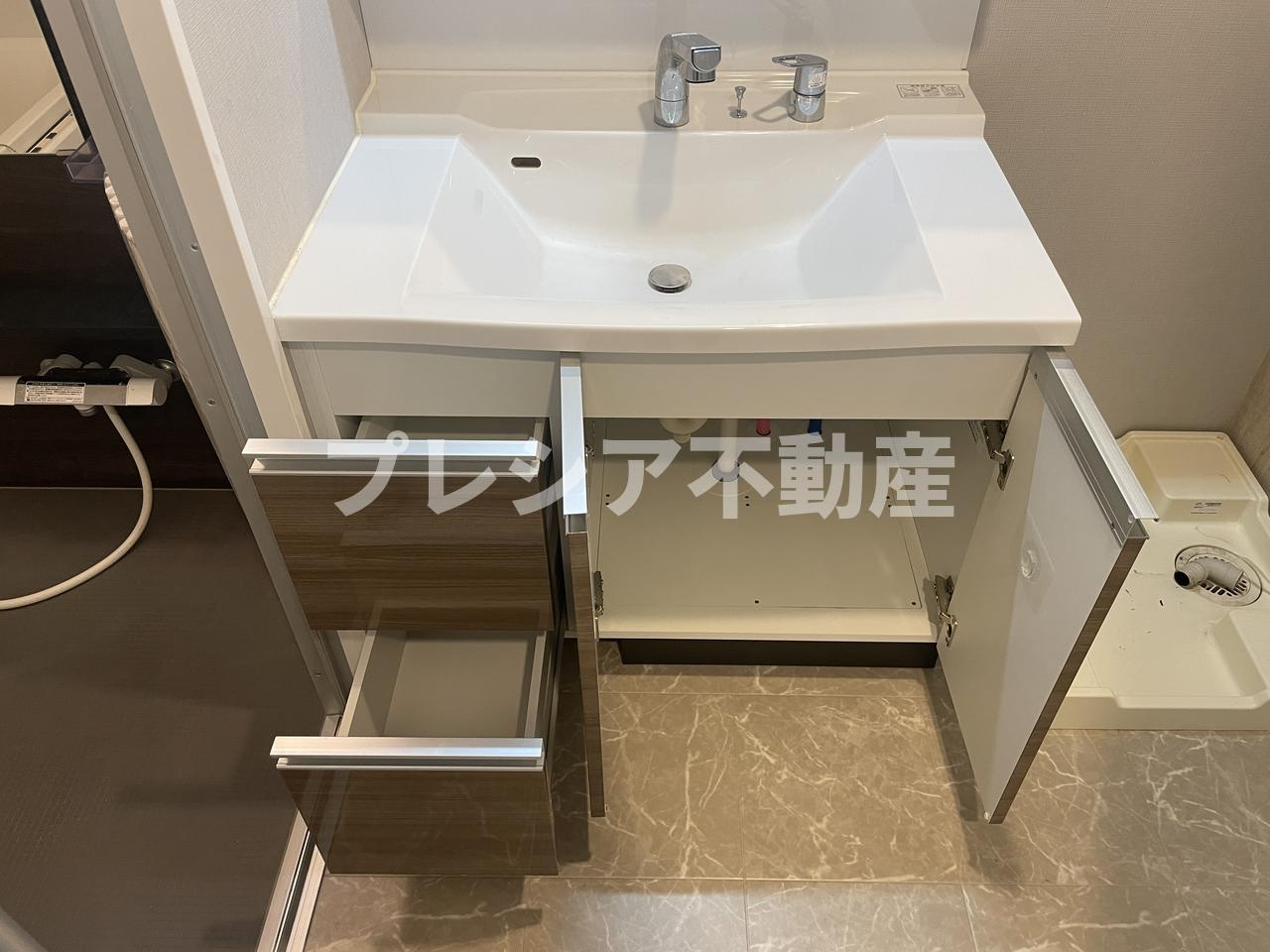 アバンドール甲子園口の洗面所