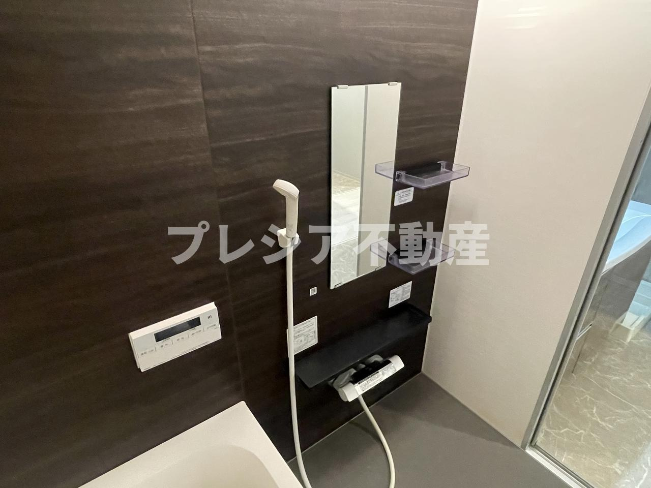 アバンドール甲子園口の浴室