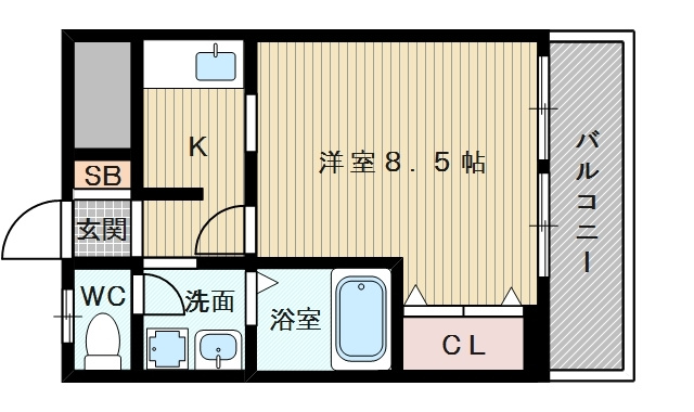 大阪市東淀川区東中島４丁目のマンション